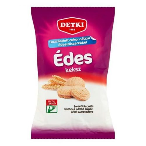 Keksz DETKI Édes hozzáadott cukor nélkül édesítőszerekkel édes 180g