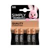 Elem ceruza DURACELL Basic MN1500 AA 4-es