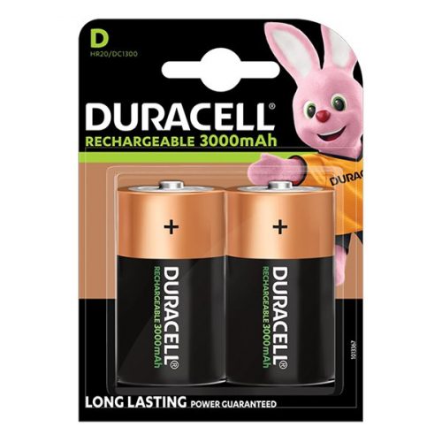 Akkumulátor góliát DURACELL HR20 D NiMH 2-es