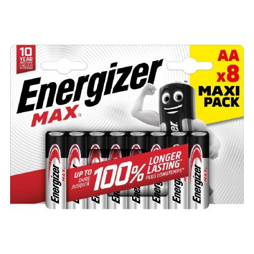 Elem ceruza ENERGIZER "Max" AA 8 db-os