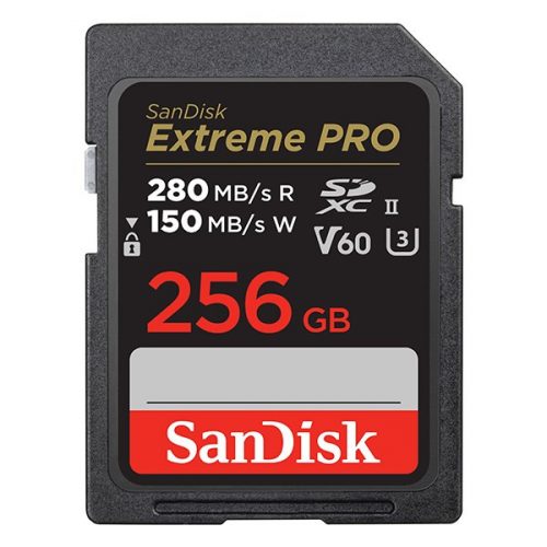 Memóriakártya SANDISK Extreme Pro U3 V30 256GB