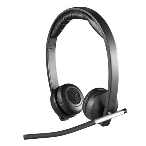 Headset vezeték nélküli LOGITECH H820E Dual 2,4 Ghz/USB fekete