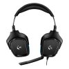 Headset vezetékes LOGITECH G432 7.1 USB fekete