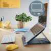 Notebook állvány LEITZ Ergo Cosy 13"-17" laptophoz bársony szürke