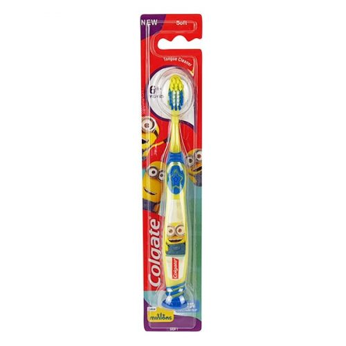 Gyerek fogkefe COLGATE Minions soft 6 éves kortól