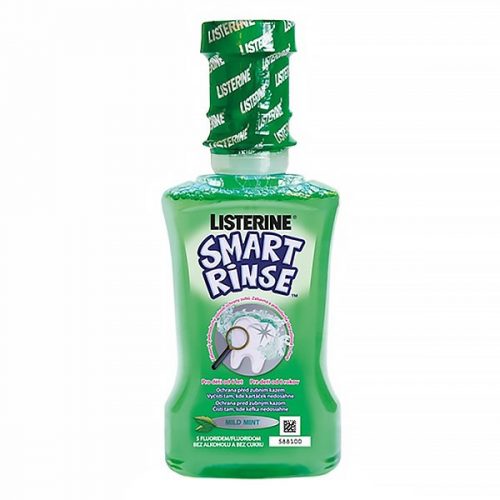 Szájvíz LISTERINE Smart Rinse Mint 6 éves kortól 250 ml