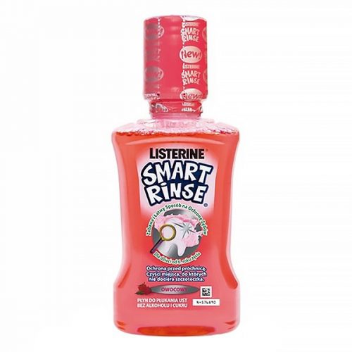 Szájvíz LISTERINE Smart Rinse Berry 6 éves kortól 250 ml