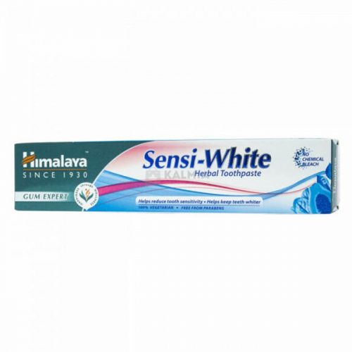 Fogkrém HIMALAYA Sensi White fogfehérítő gyógynövényes érzékeny fogakra 75ml