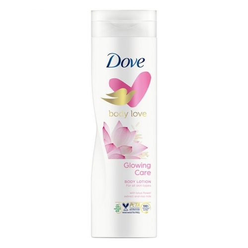 Testápoló DOVE Glowing Care 250ml