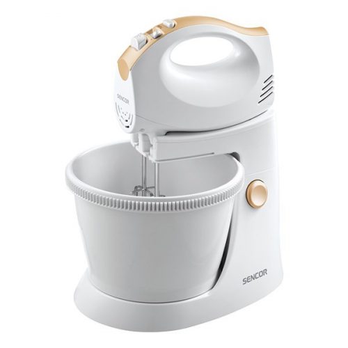 Tálas kézi mixer SENCOR SHM 5330 5 fokozatú fehér