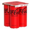 Üdítőital szénsavas COCA-COLA Zero dobozos multipack 4x0,33L