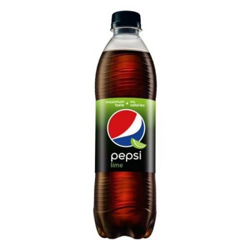 Üdítőital szénsavas PEPSI Black Lime 0,5L