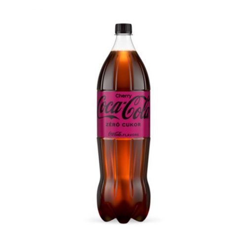 Üdítőital szénsavas COCA-COLA Cherry Zero 1,75L