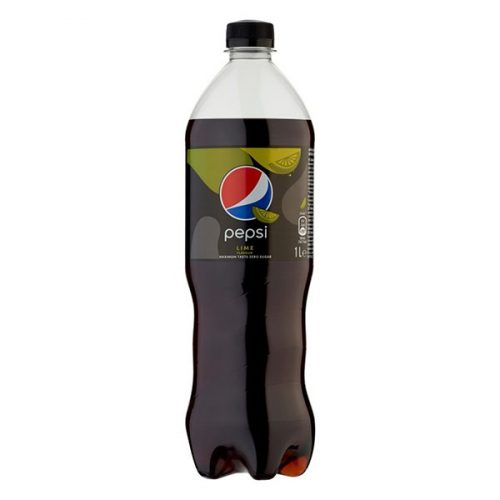 Üdítőital szénsavas PEPSI Black Lime 1L