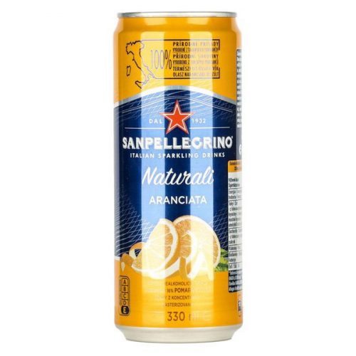 SAN PELLEGRINO Üdítőital szénsavas SANPELLEGRINO Aranciata 0,33L