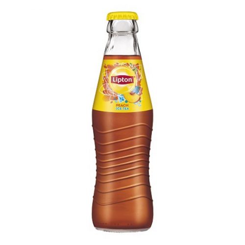 Üdítőital szénsavmentes LIPTON Ice Tea Barack üveges 0,25L