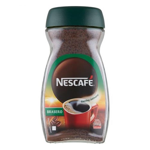 NESCAFE Kávé instant NESCAFÉ Brasero üveges 200g