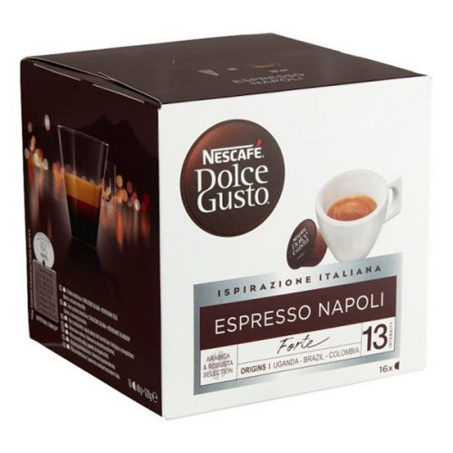 NESCAFE Kávékapszula NESCAFÉ Dolce Gusto Espresso Napoli 16 kapszula/doboz