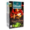 Fekete tea DILMAH Forest Berry Erdei gyümölcsös 20 filter/doboz