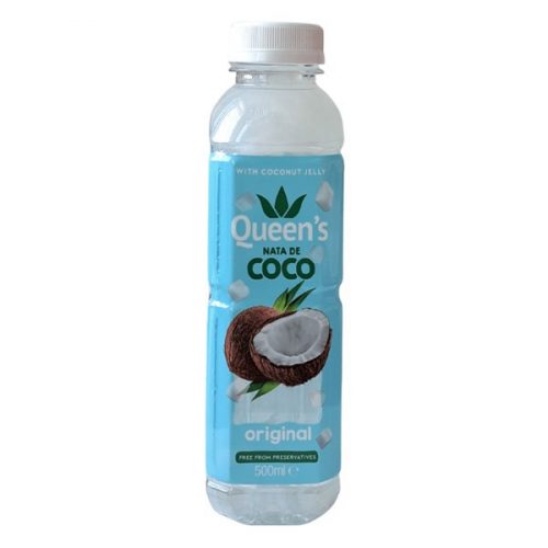 Üdítőital szénsavmentes QUEEN Nata de Coco Natúr 0,5L