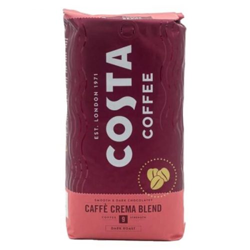 Kávé szemes COSTA COFFEE Café Crema Blend 1kg