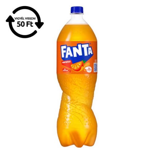 Üdítőital szénsavas FANTA Narancs 1,75L DRS