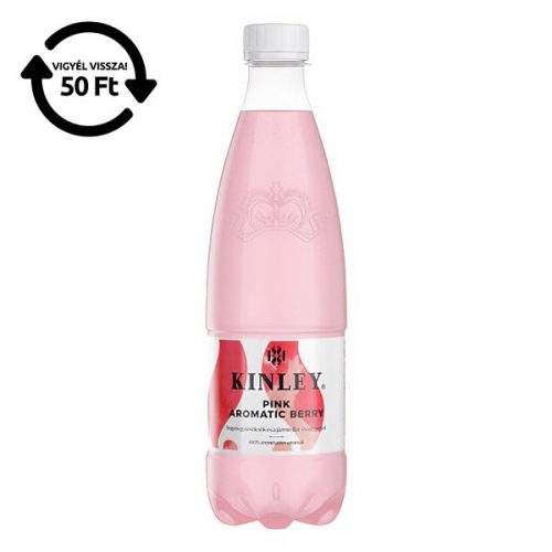 Üdítőital szénsavas KINLEY Pink Berry 0,5L DRS