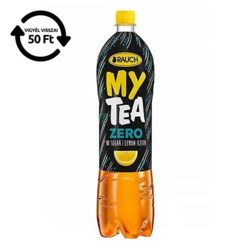 Üdítőital szénsavmentes RAUCH Mytea citrom zero 1,5L DRS