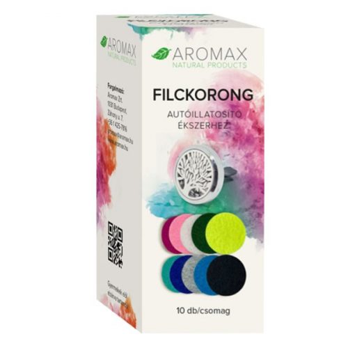 Filckorong AROMAX autóékszerhez 10 db/doboz