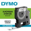 Feliratozógép szalag Dymo D1 S0720530/45013 12mmx7m ORIGINAL fekete/fehér