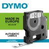 Feliratozógép szalag Dymo D1 S0720530/45013 12mmx7m ORIGINAL fekete/fehér