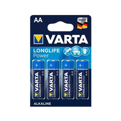 Elem AA ceruza LR06 Longlife Power 4 db/csomag, Varta 