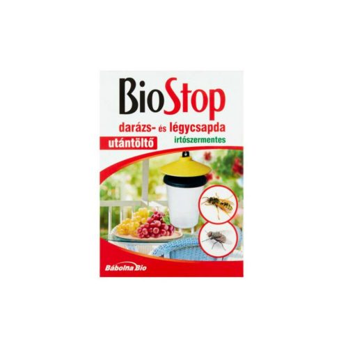 Darázs és légycsapda (1db csapda+3 db utántöltő) Biostop