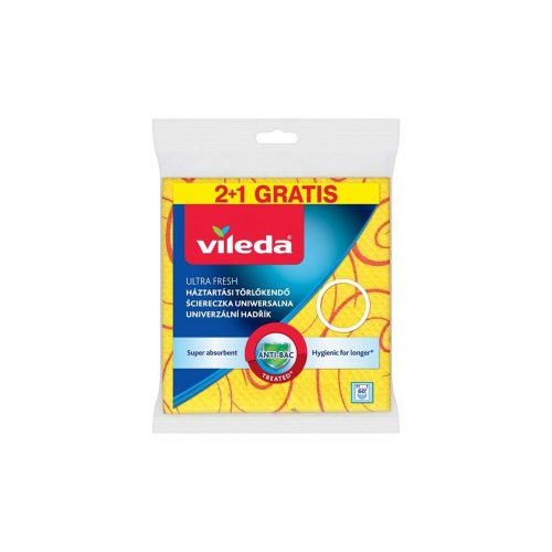 Törlőkendő háztartási 2+1 db/csomag Ultra Fresh Vileda_F2535U