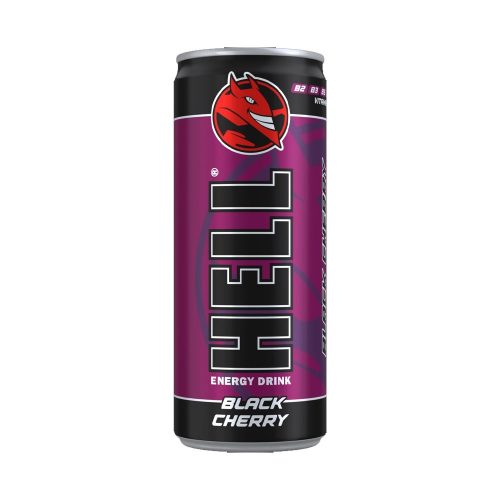 Energiaital 0,25l HELL Black Cherry