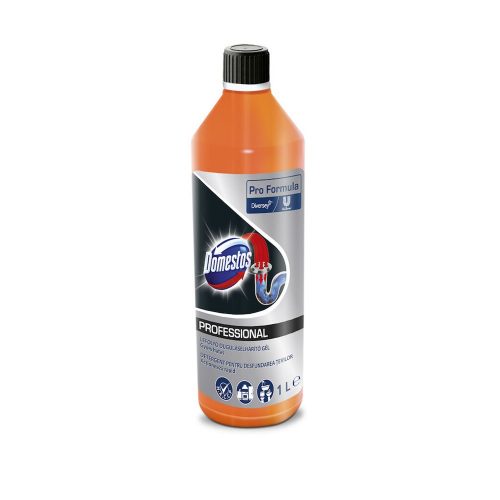 Lefolyótisztító 1 liter Professional Drain Cleaner Domestos