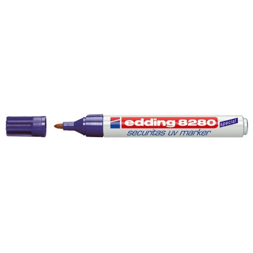 Biztonsági marker UV 1,5-3mm, kerek Edding 8280 ultraviola 