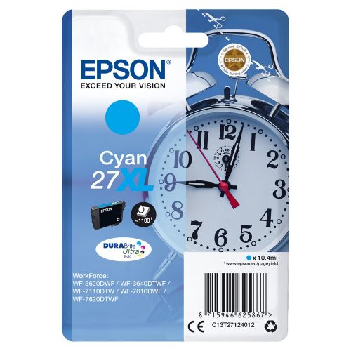 Epson T2712 tintapatron cyan ORIGINAL