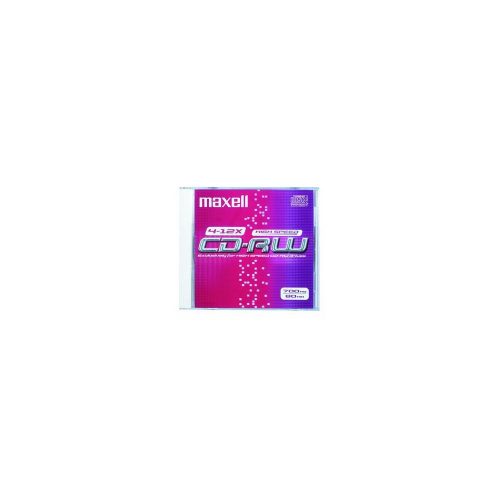 CD-RW80 12X újraírható CD normál tokban Maxell 