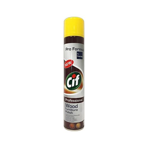 Bútorápoló aerosol 400 ml Wood Furniture Polish Professional Cif