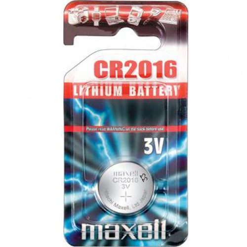 Elem CR2016 lithium 1 db/csomag, akasztós bliszterben Maxell 