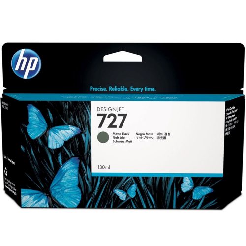 Hp 727/B3P22A tintapatron matt black ORIGINAL