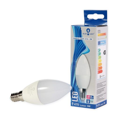 Led 5W E14 470lm 6500k Blue Light